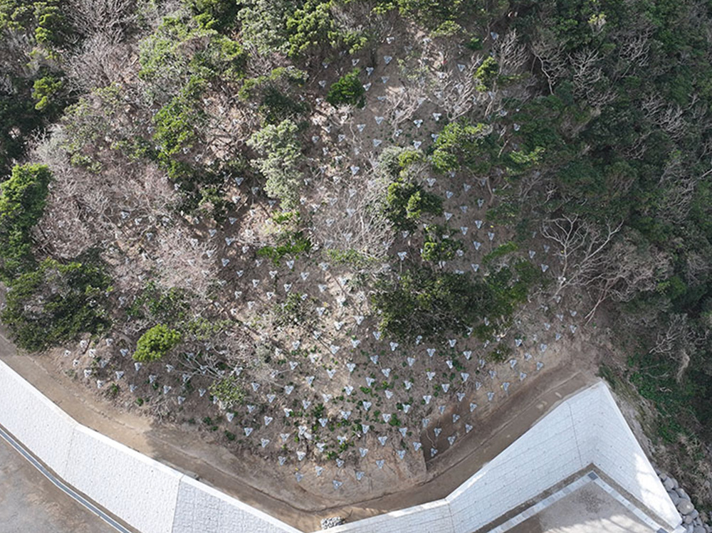 法面保護事業：福岡市西区大字西浦2